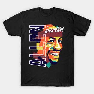 Allen Iverson on WPAP T-Shirt